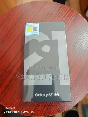 New Samsung Galaxy S21 5G 256 GB Black