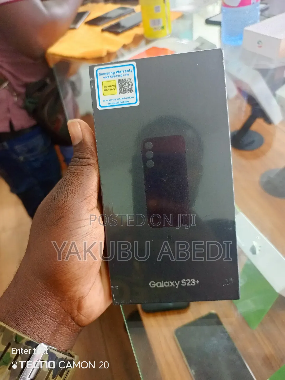 New Samsung Galaxy S23+ 256 GB Black