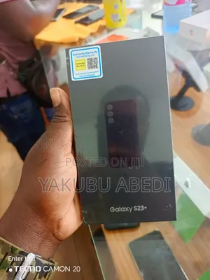 New Samsung Galaxy S23+ 256 GB Black
