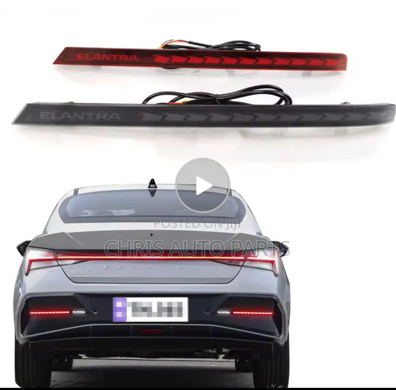 Hyundai Elantra 21 Back Reflectors Led Available
