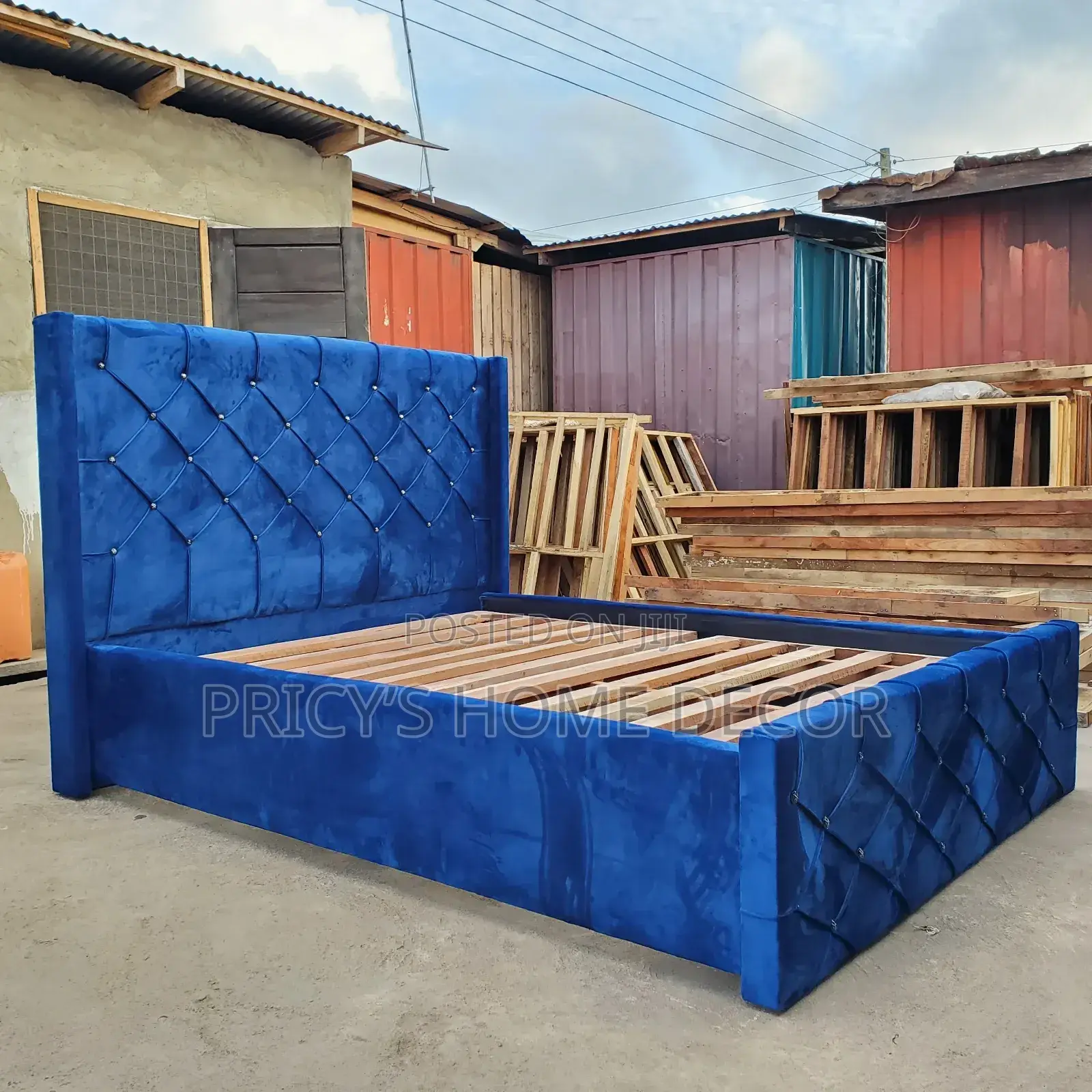 Uplifting Double Bedframe Available in Different Colors