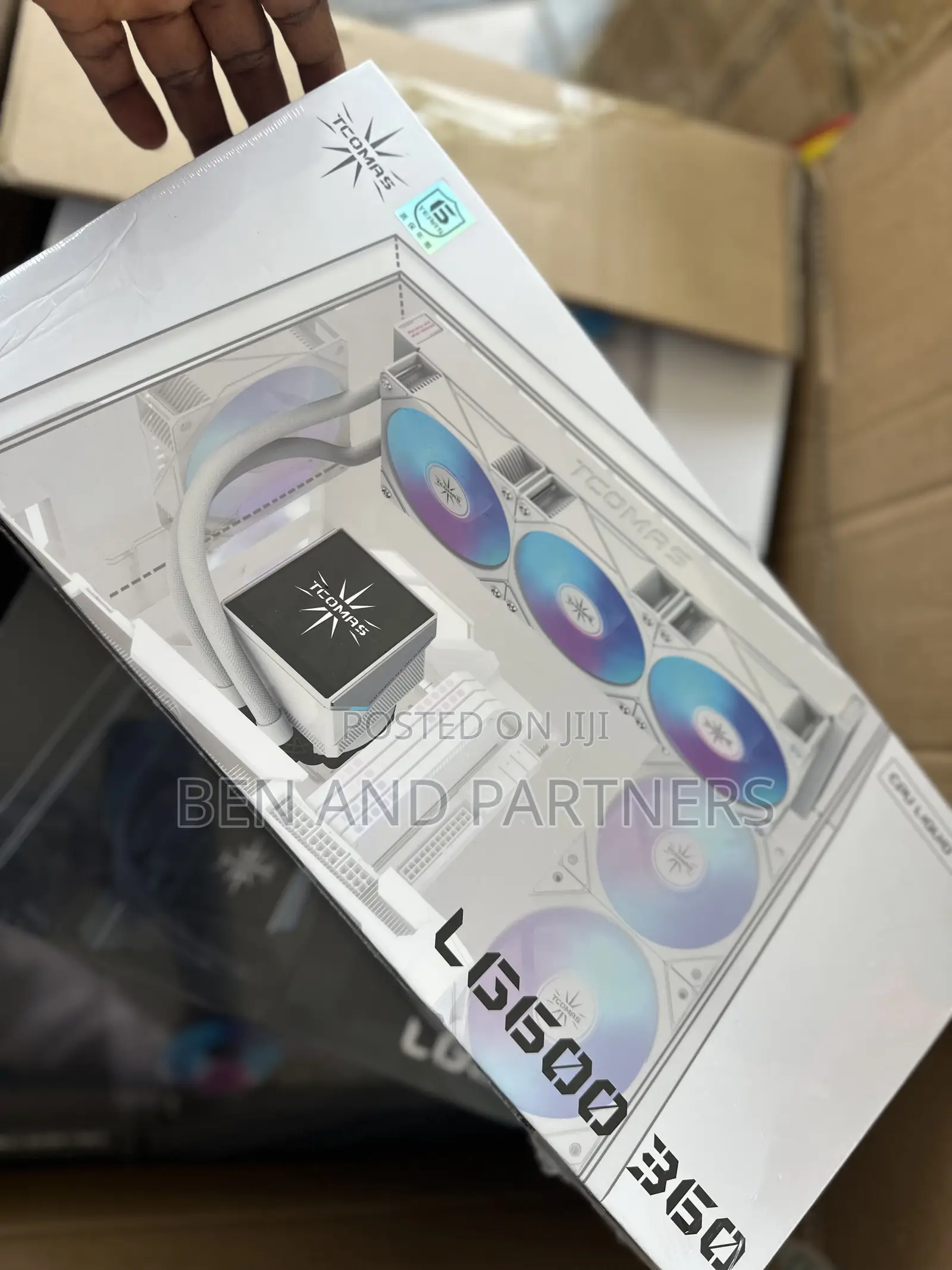 Tcomas Premium All In One 360mm Liquid Cooler With Screen