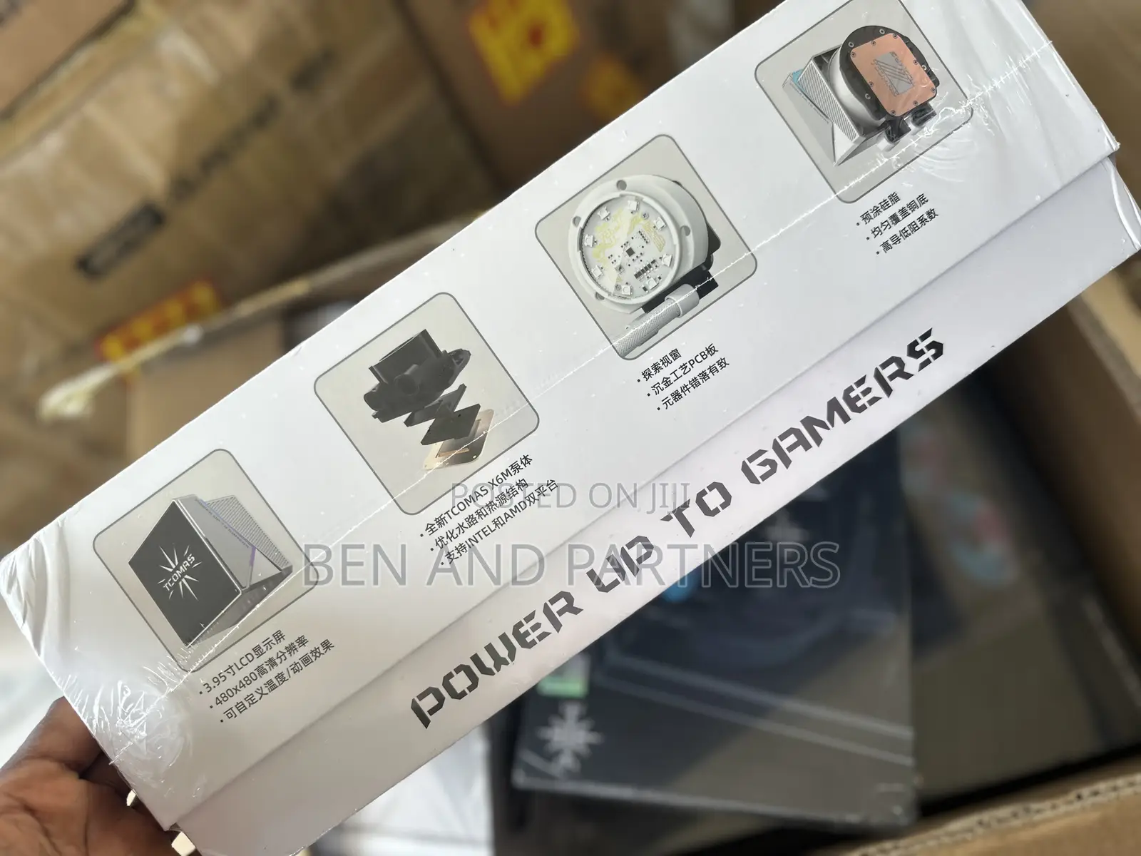 Tcomas Premium All In One 360mm Liquid Cooler With Screen