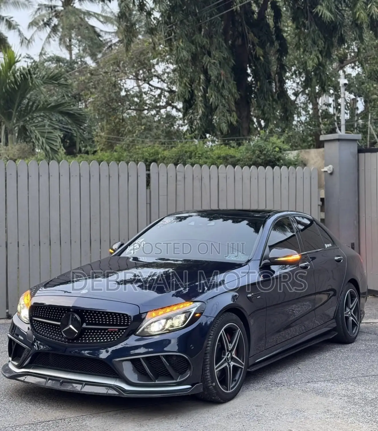 Mercedes-Benz C43 4Matic Sedan AWD (3.0L V6 9AM) 2017 Blue