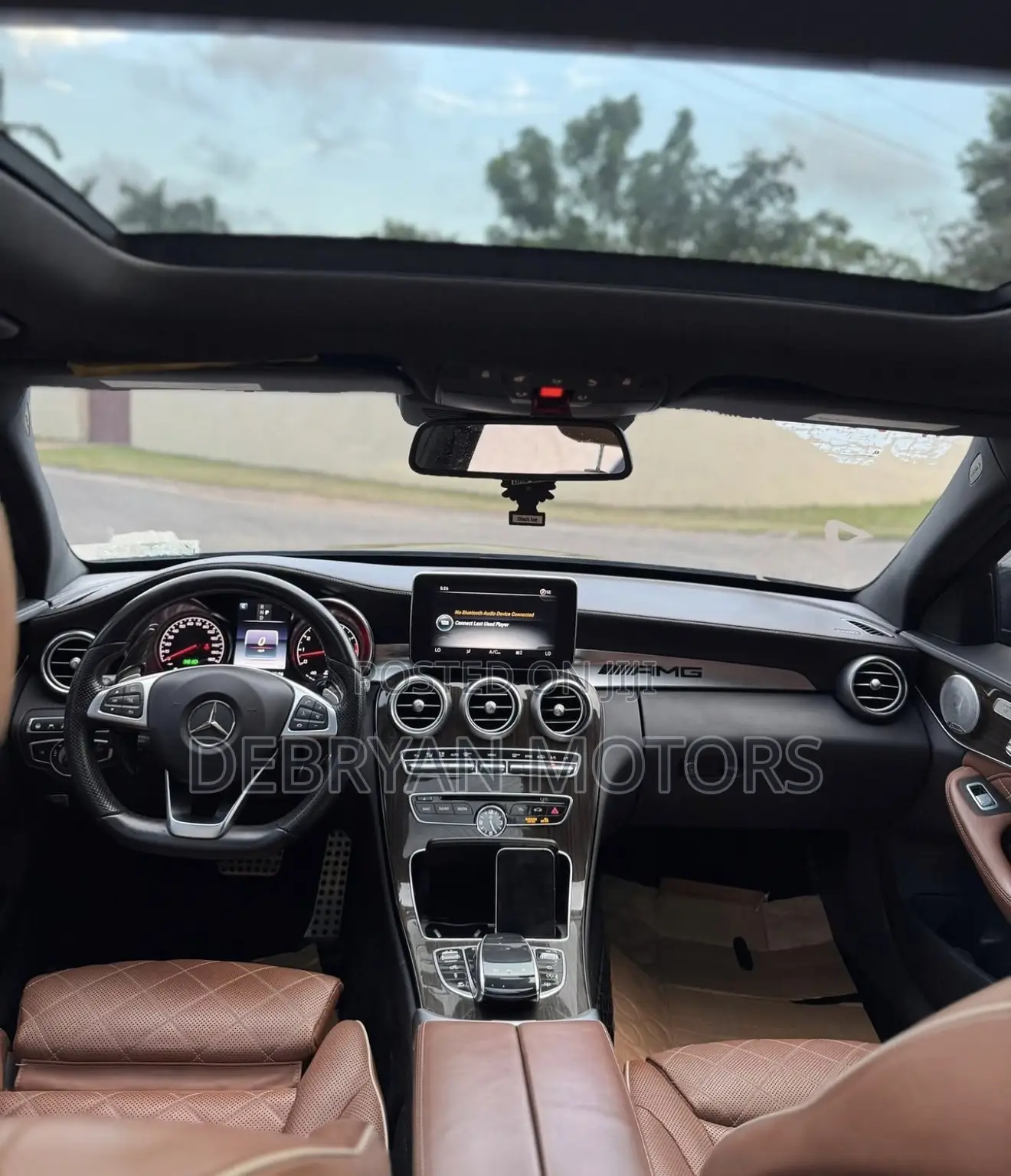 Mercedes-Benz C43 4Matic Sedan AWD (3.0L V6 9AM) 2017 Blue