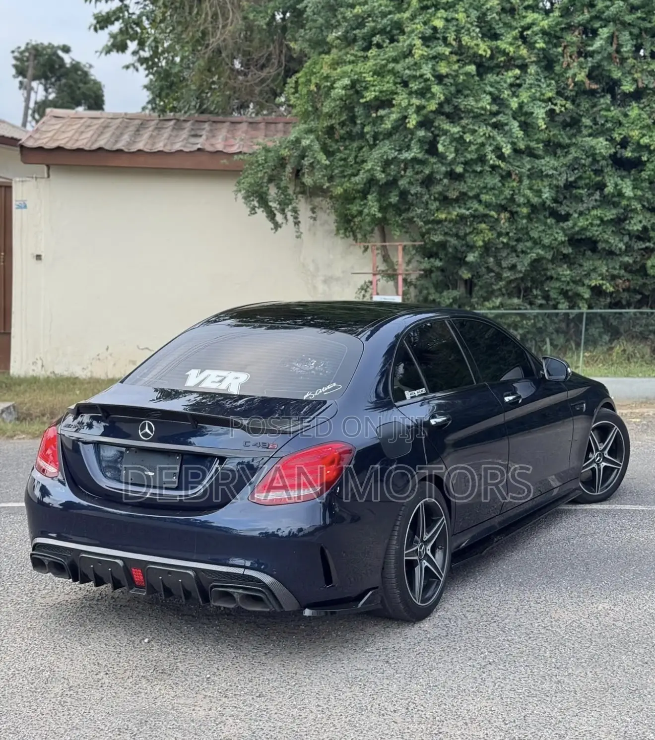Mercedes-Benz C43 4Matic Sedan AWD (3.0L V6 9AM) 2017 Blue