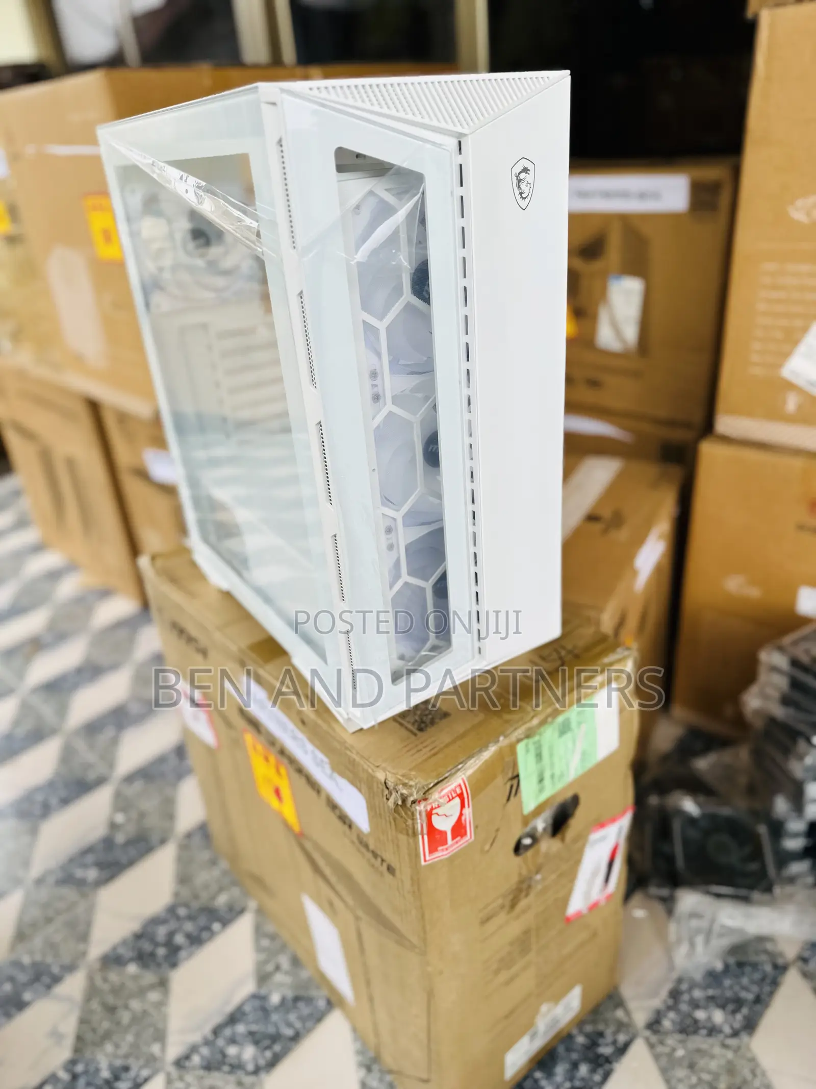 Msi Gugnir 110r Pc Case With 4 Argb Fans