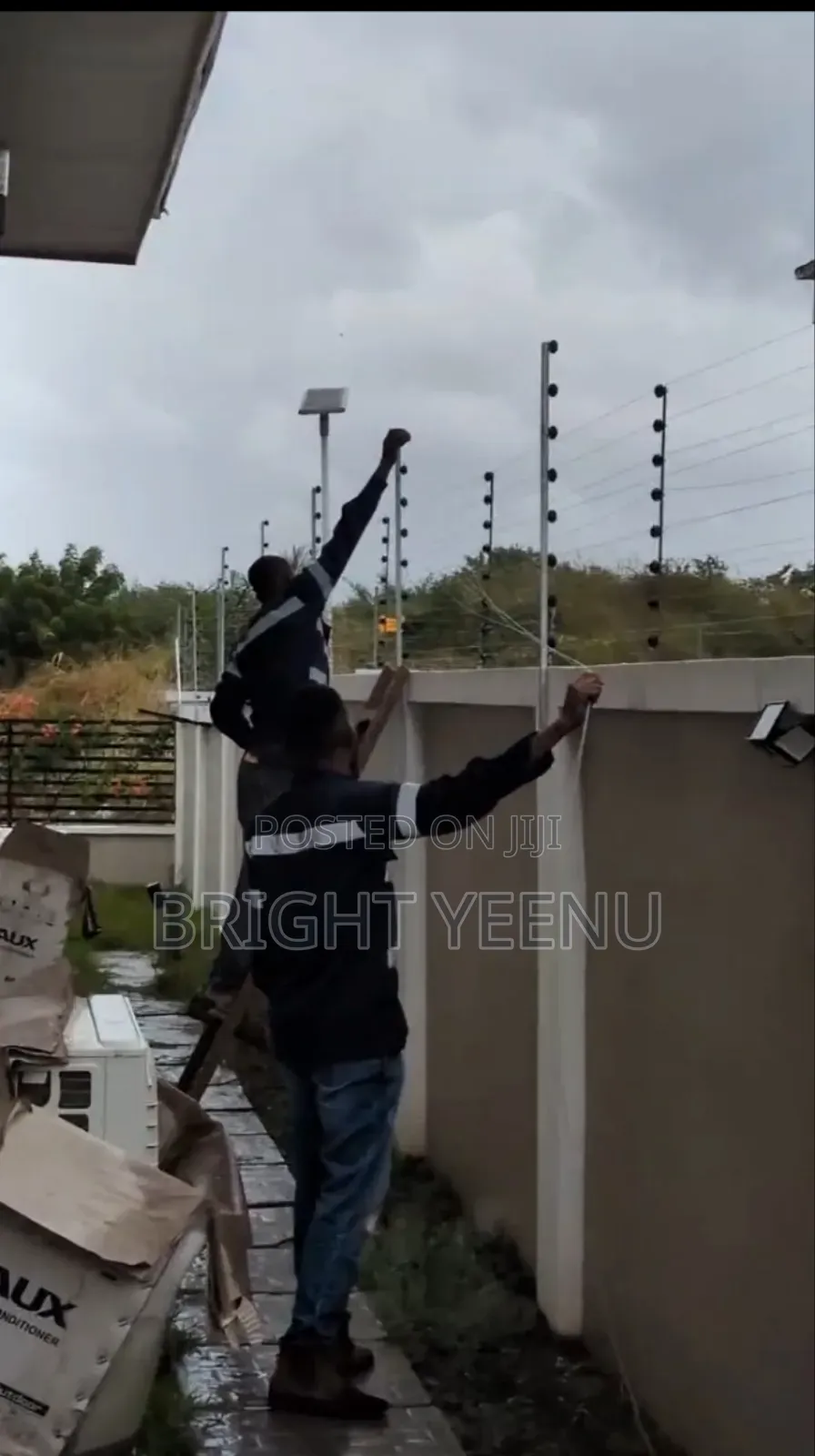 CCTV Cameras, Security Fencing , Solar Panel, Fire System