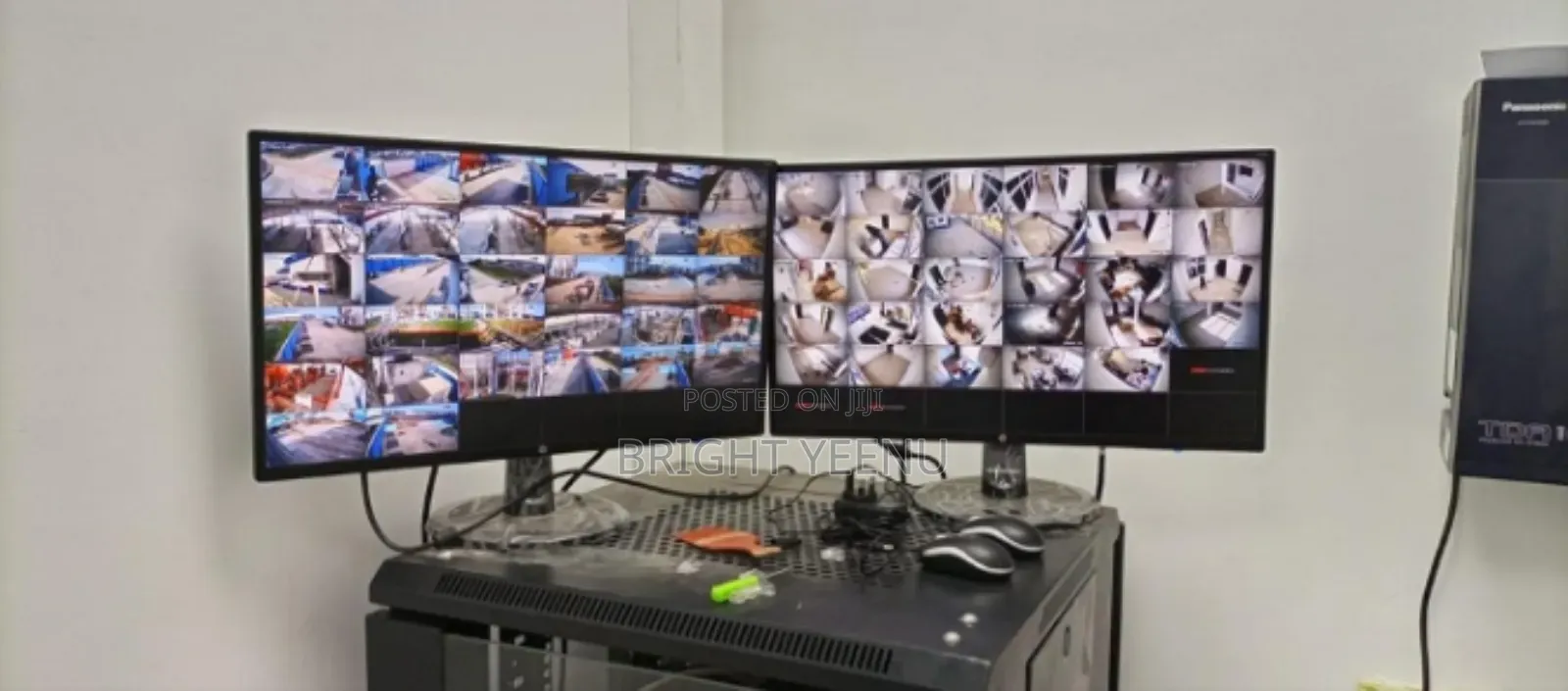 CCTV Cameras, Security Fencing , Solar Panel, Fire System