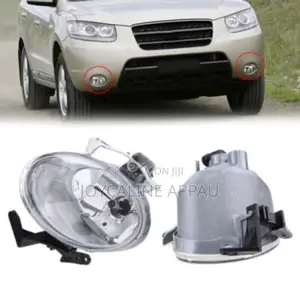 Santa Fe 2007 to 2009 Fog Light With Bulb