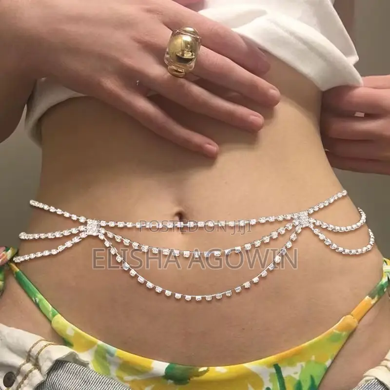 Affordable Sexy Waist Chain and Stomach Jewelry and Anklets Available
