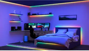 Flex Led Strip Lights 10m Remote RGB