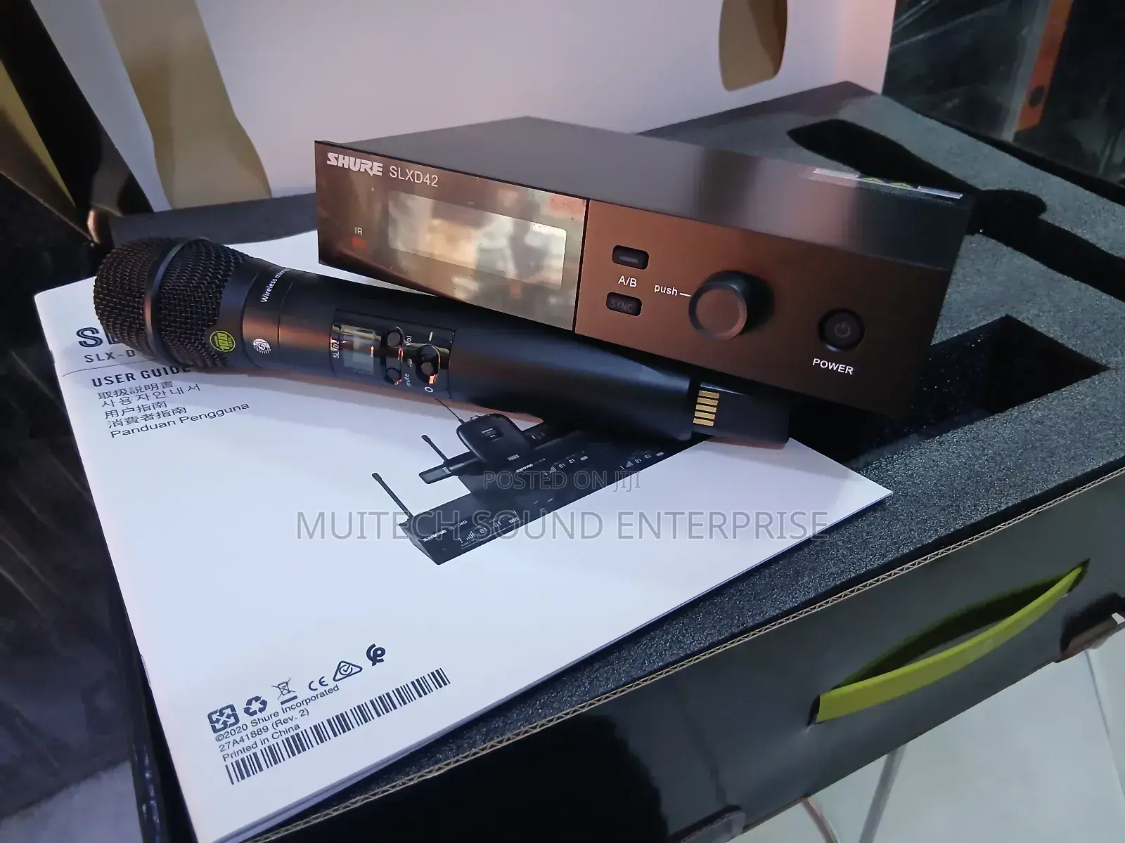 Shure Wireless Microphone (Slxd42)Single Mic