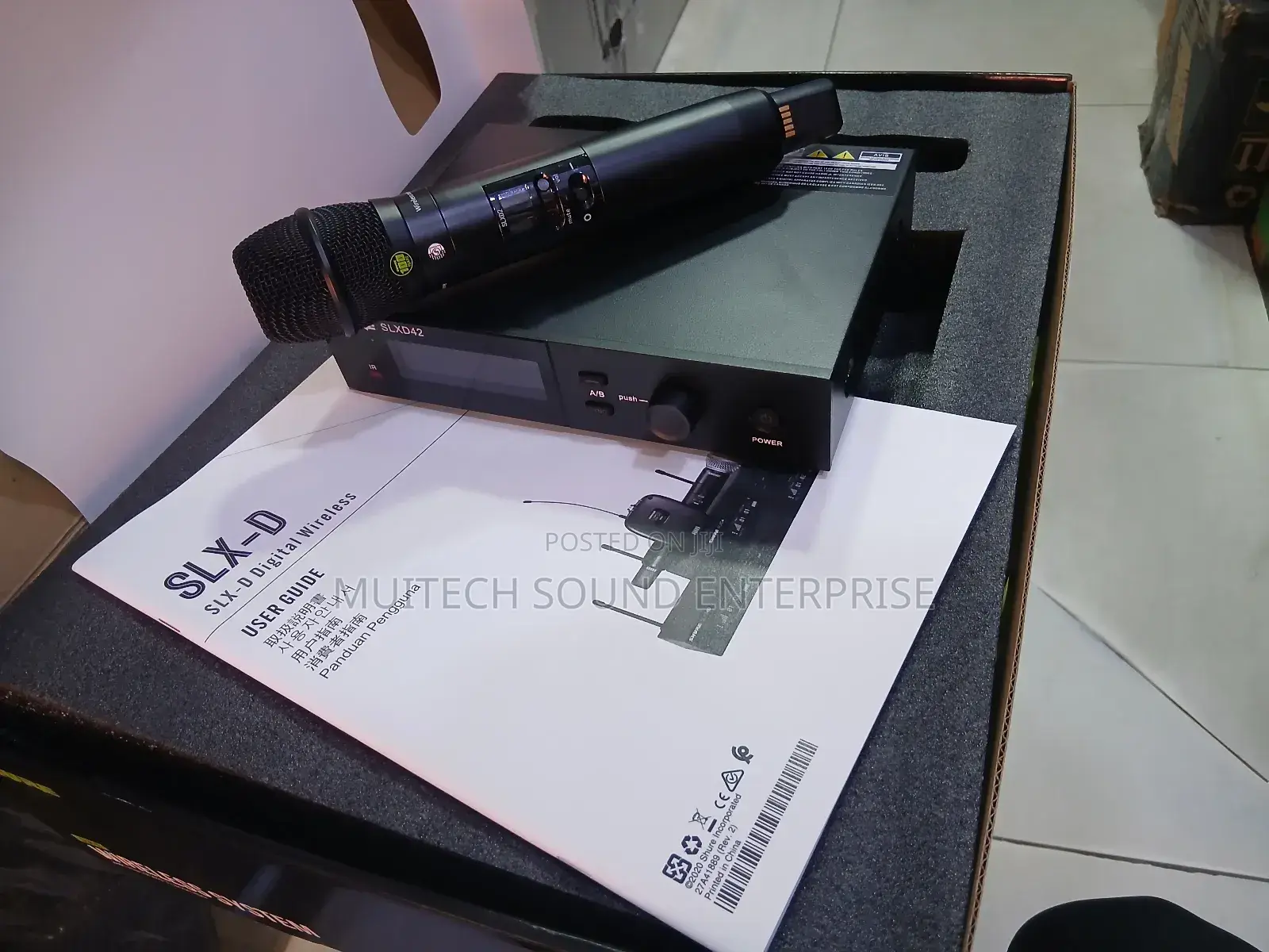 Shure Wireless Microphone (Slxd42)Single Mic