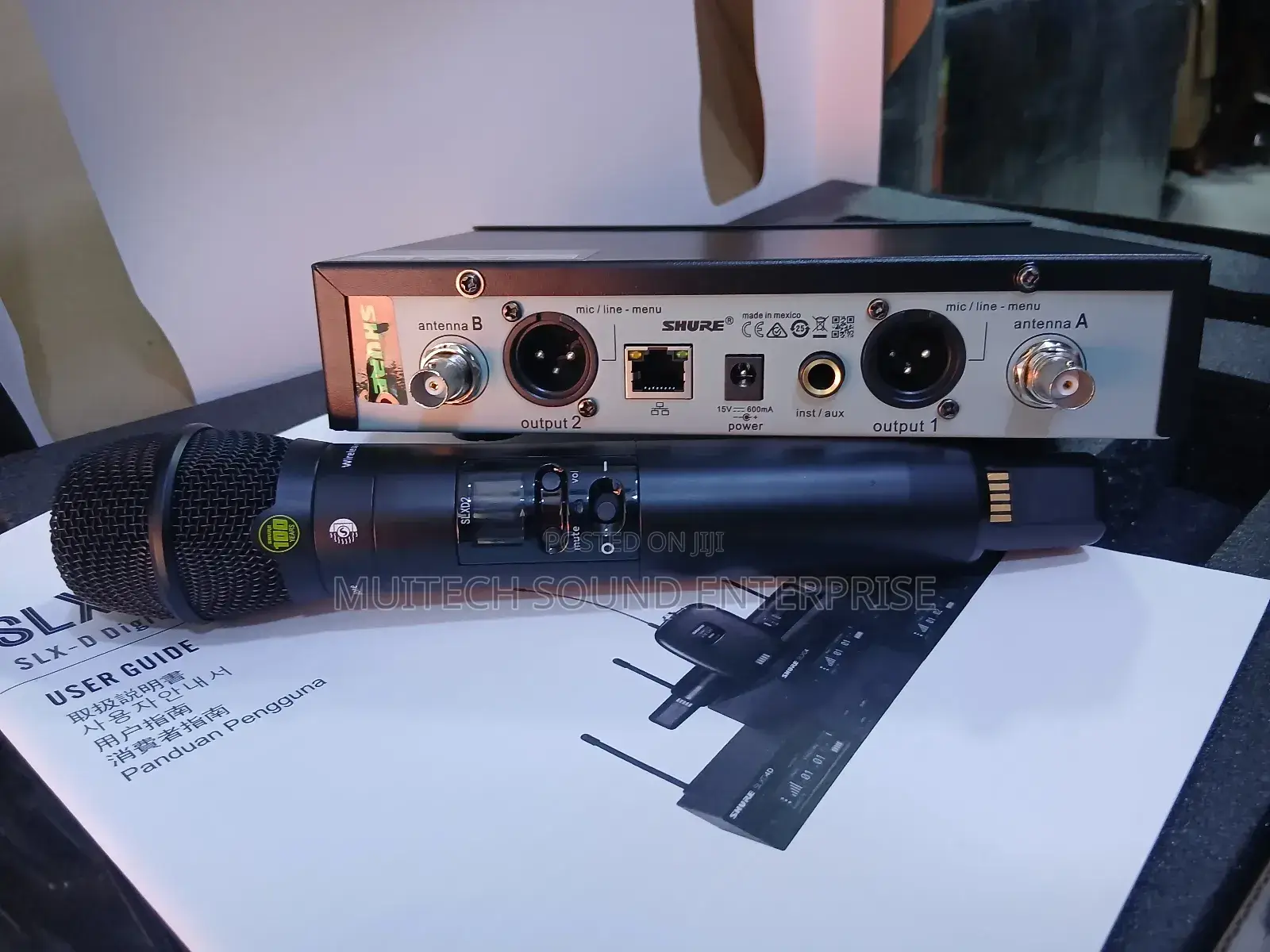 Shure Wireless Microphone (Slxd42)Single Mic