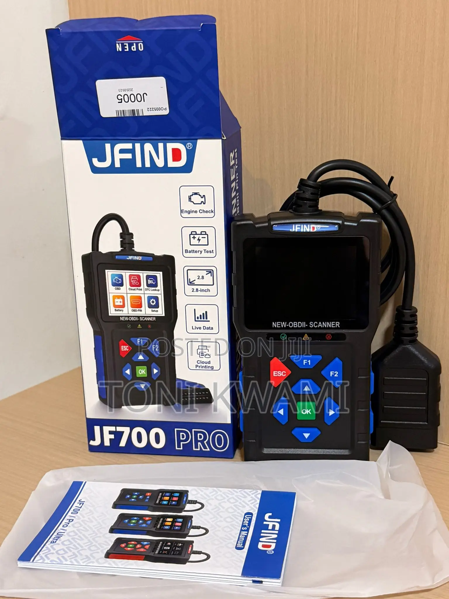 Jf700 Pro Obd2 Car Scanner – Professional Diagnostic Tool