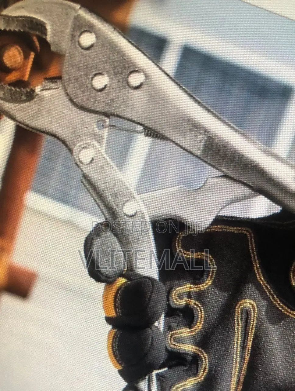 Wadfow 10" Straight Jaw Locking Plier - Wlp2c10