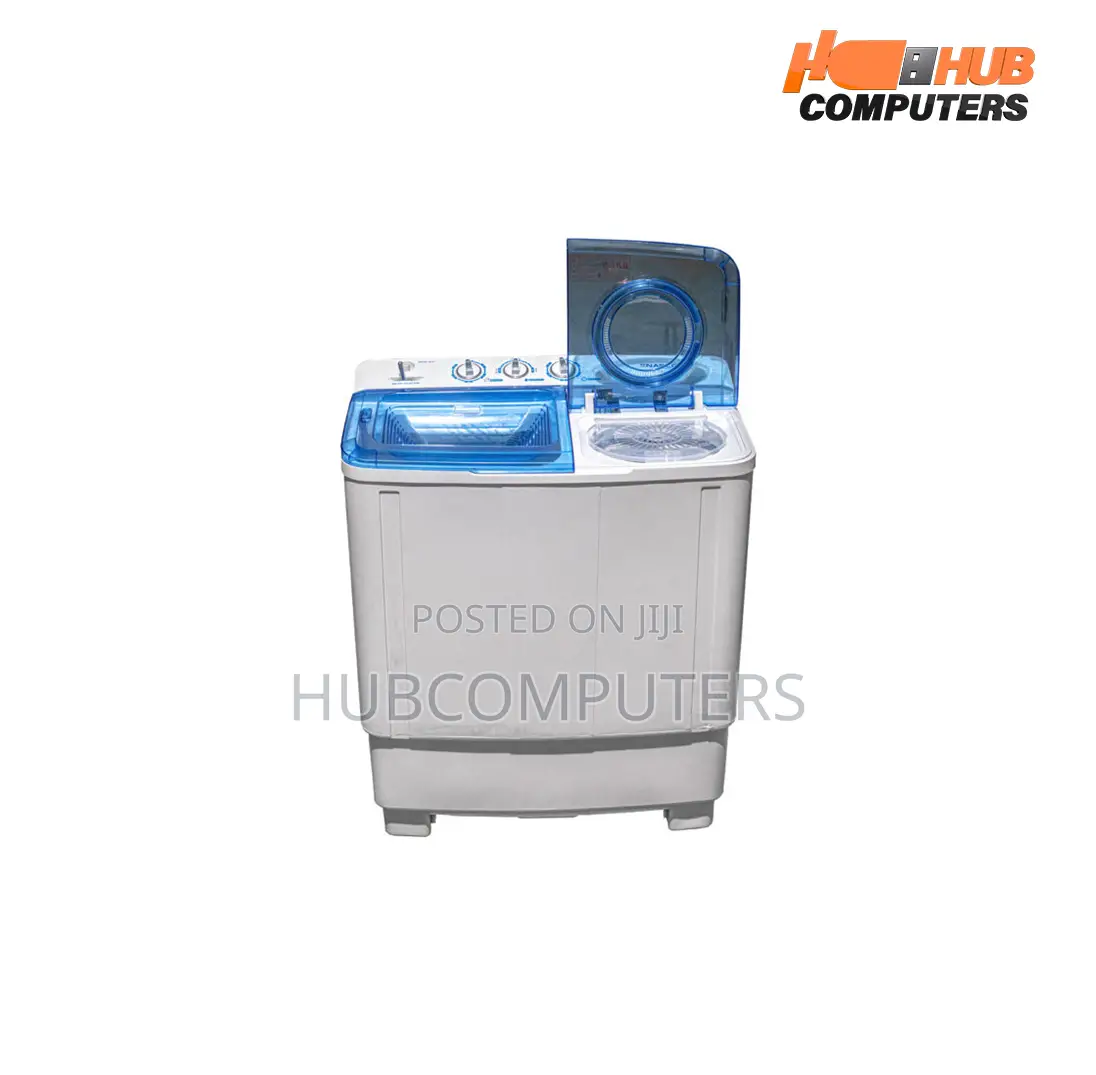 Nasco-8kg-Nastt-Js80 Washing Machine 8kg Semi Automatic White