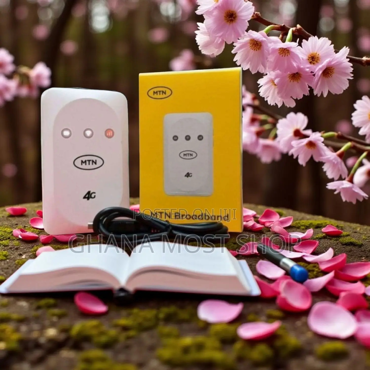 Zte MTN 4g Universal Pocket Mifi-White (35434)