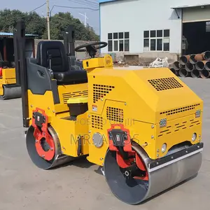 NRG 2000kg Ride-on Double Drum Roller Compactor
