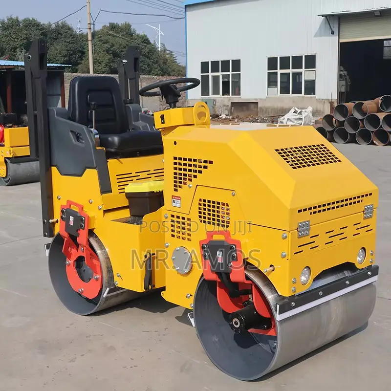 NRG 2000kg Ride-on Double Drum Roller Compactor