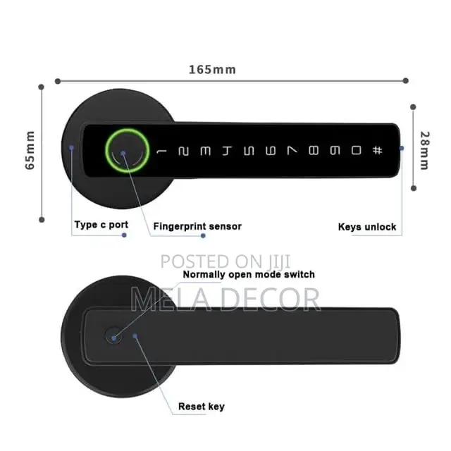 High Quality Smart And Safe Door Lock (Free Installation)