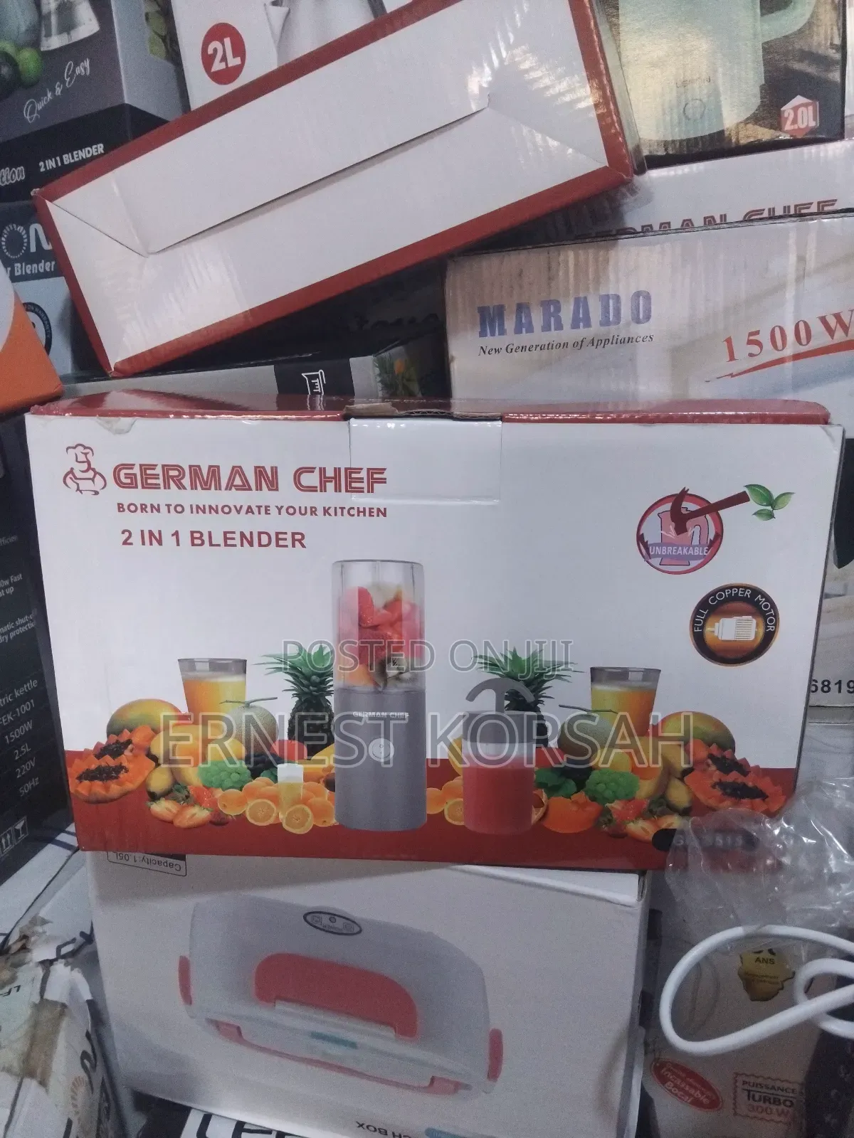 German Chef Smoothies Blender