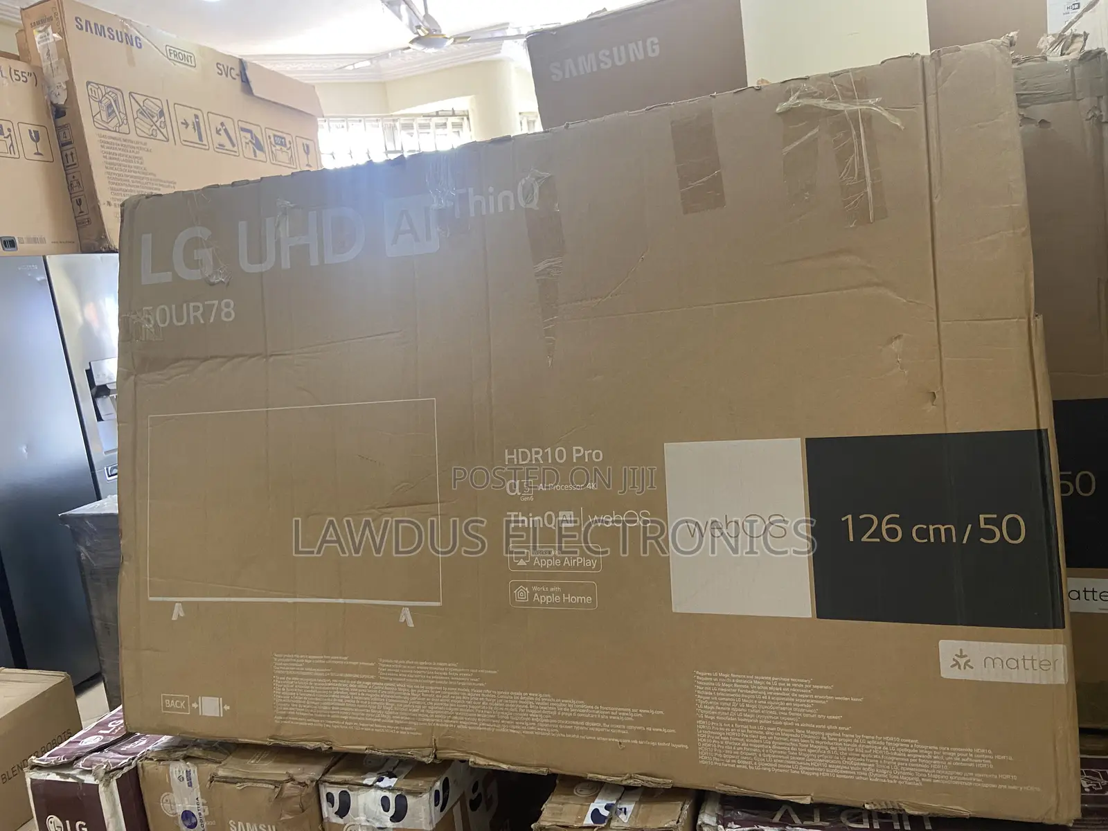 Lg 50 Inches Smart Tv 2023/2024 Model