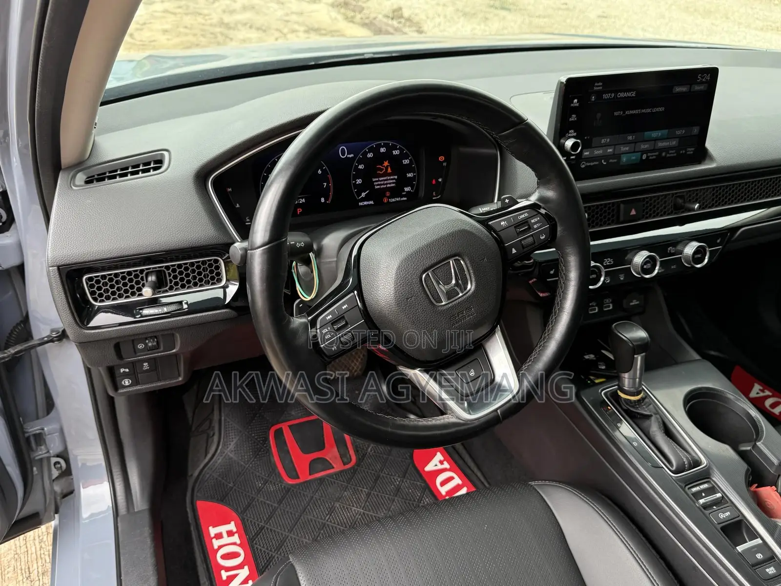 Honda Civic Touring CVT 2023 Blue