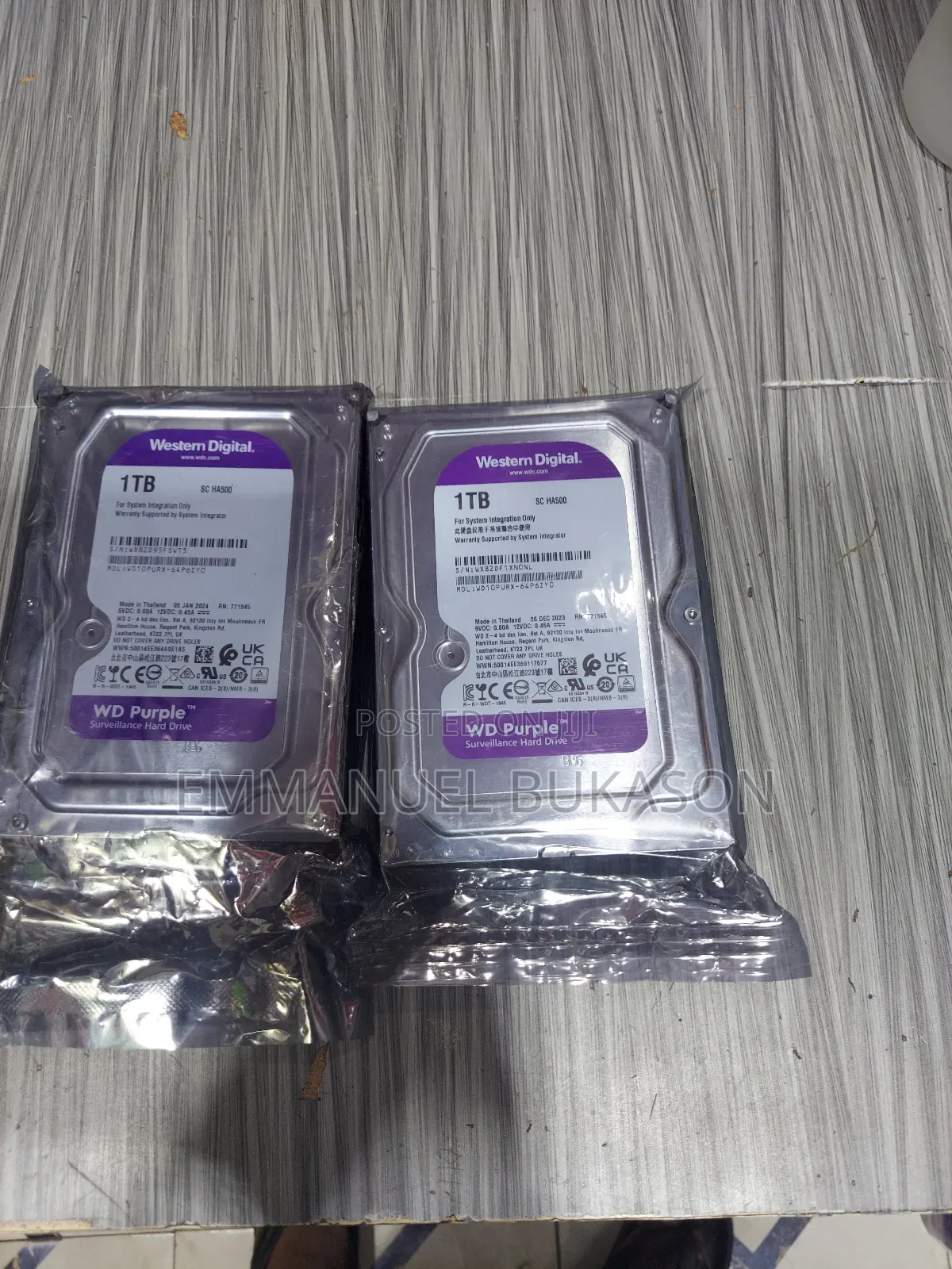 1tb Purple Surveillance Drive