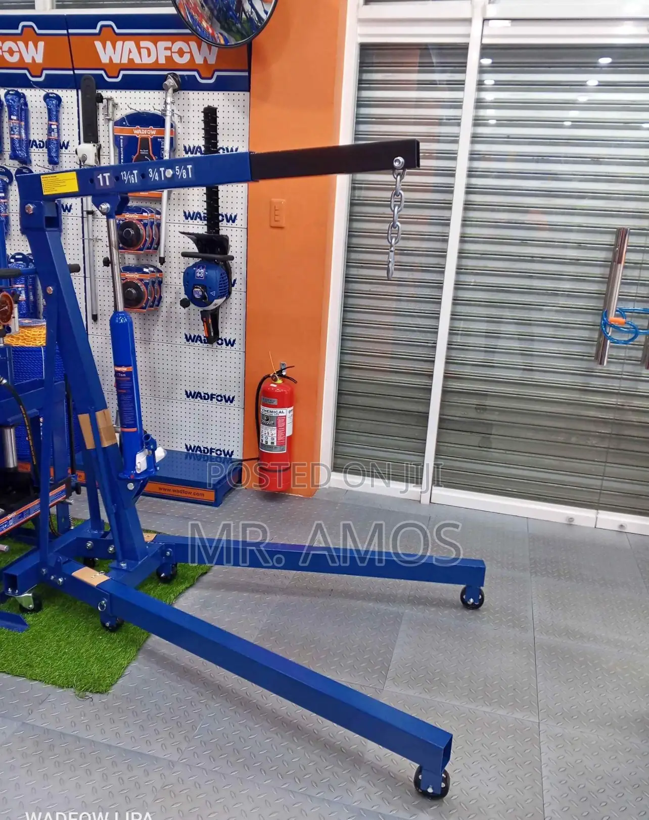 2 Ton Foldable Engine Crane For Mechanic Shops - Wxc1a02