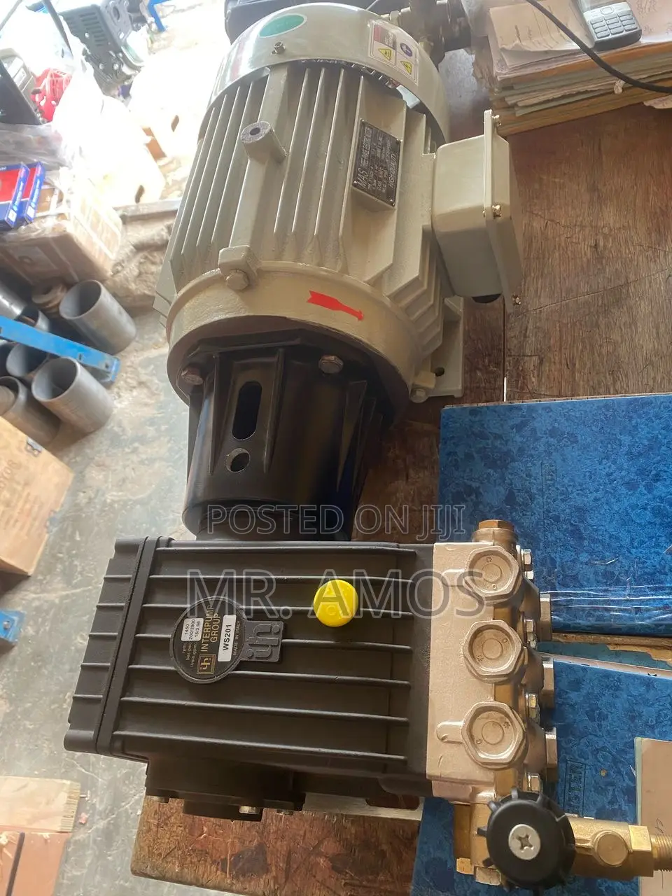7.5hp Commercial Pressure Washer With Accessories Set For Washing Bays