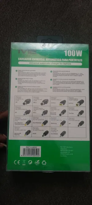 Universal Laptop Charger With 12 Tips