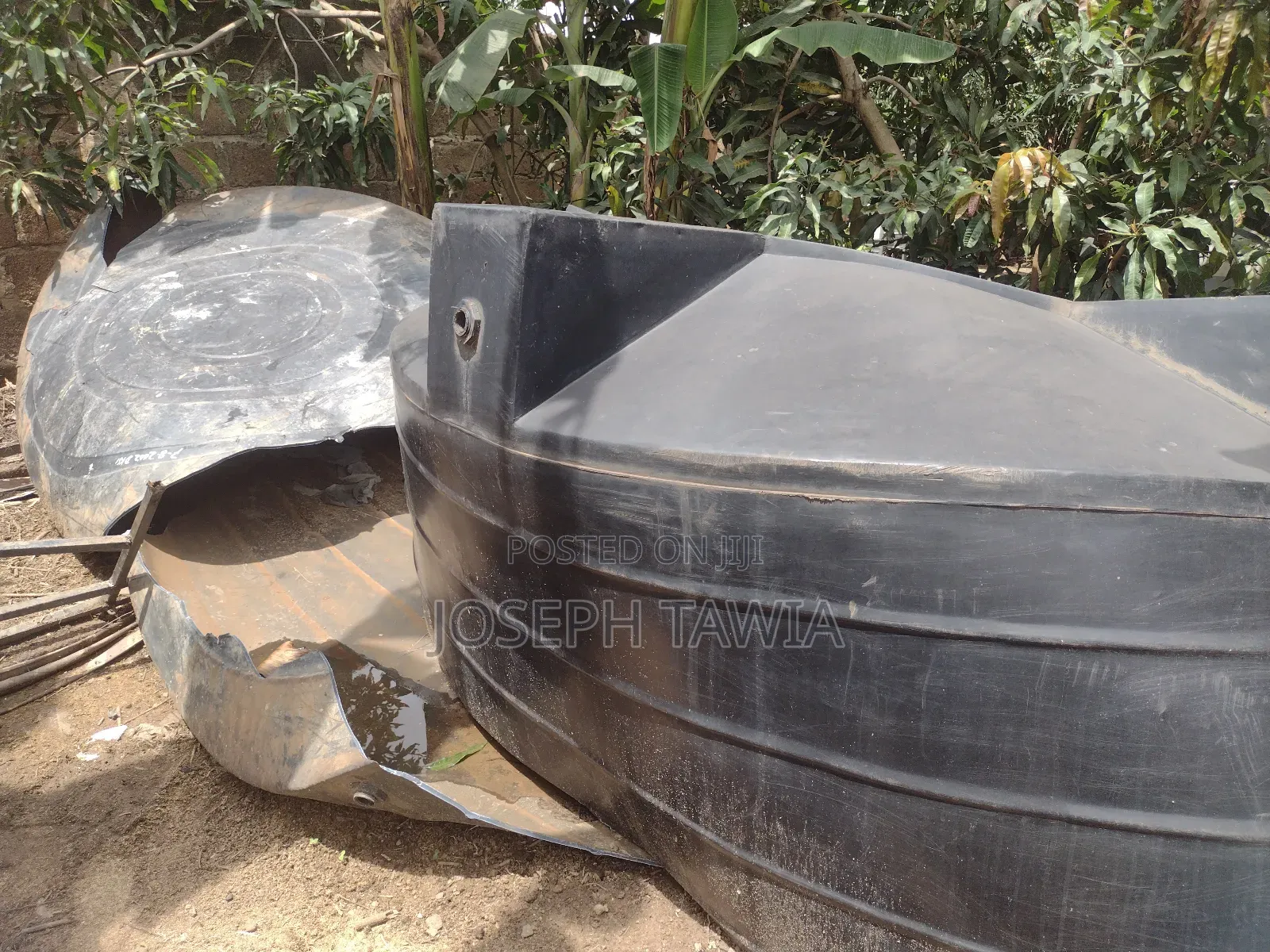 Broken Water Tank