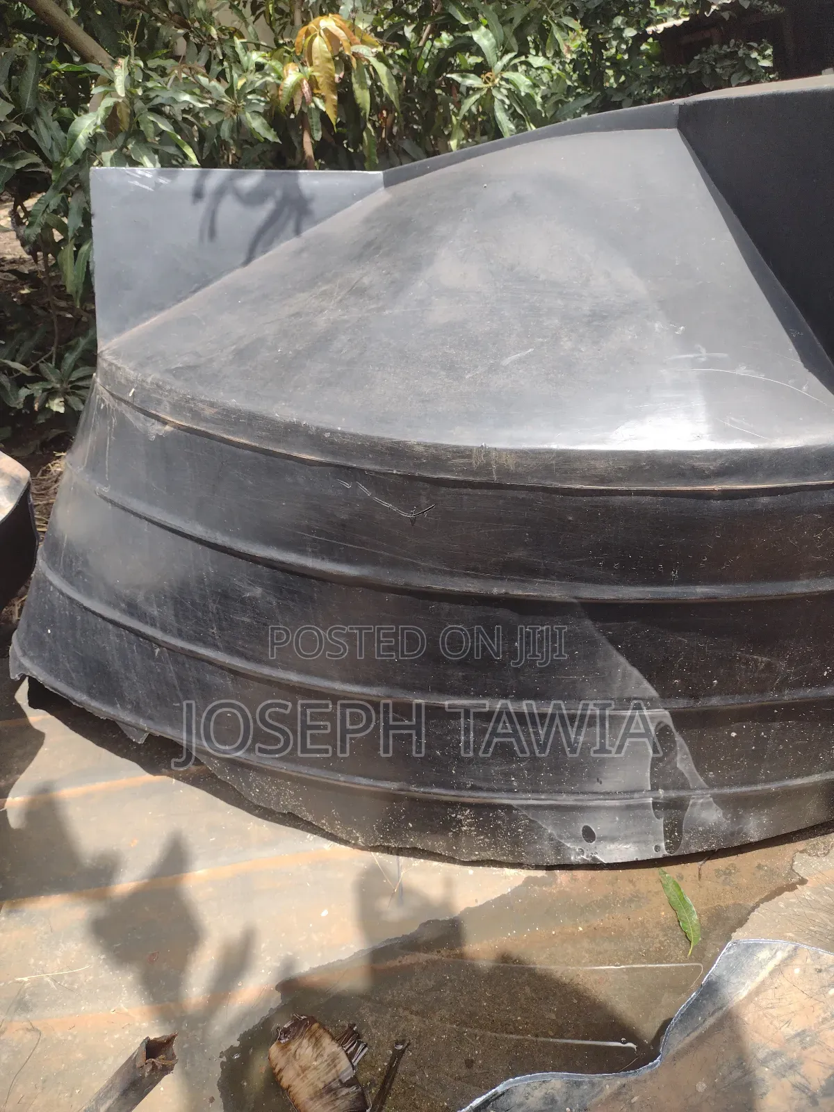 Broken Water Tank