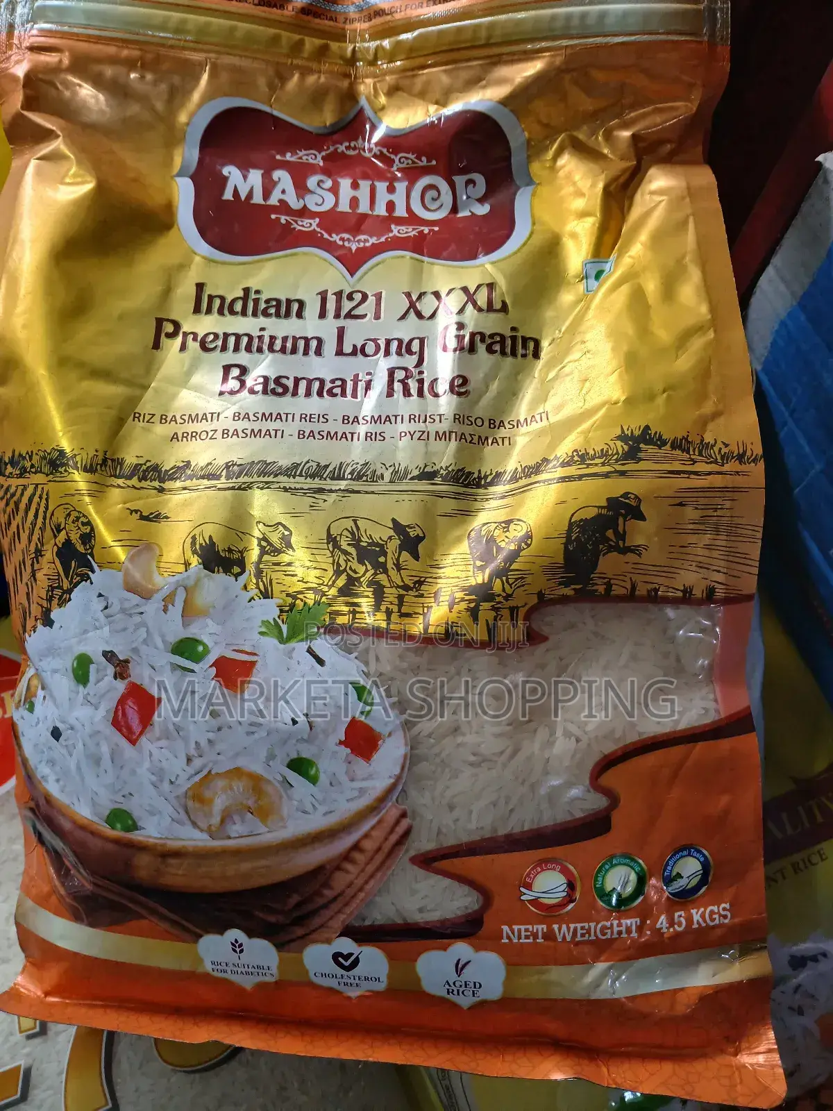 Mashhor Basmati Rice 4.5kg