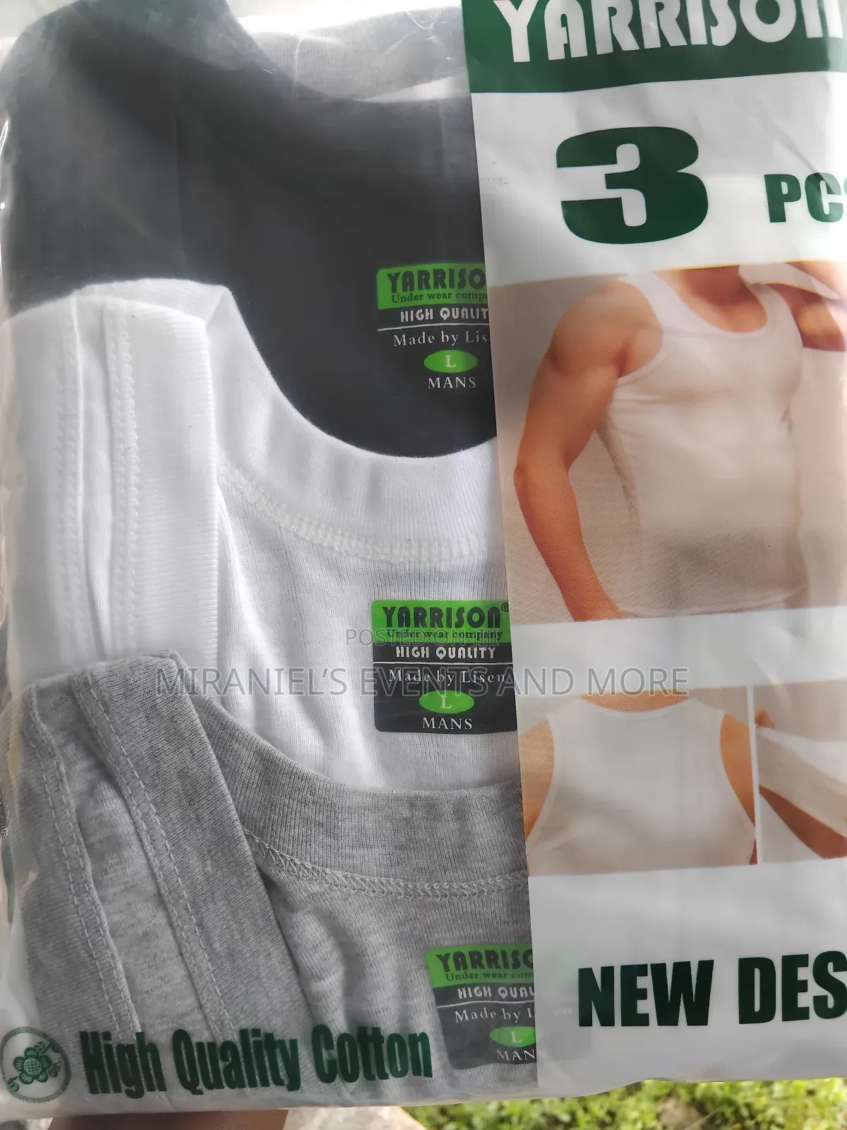 Affordable 3 in 1 Men's Singlets