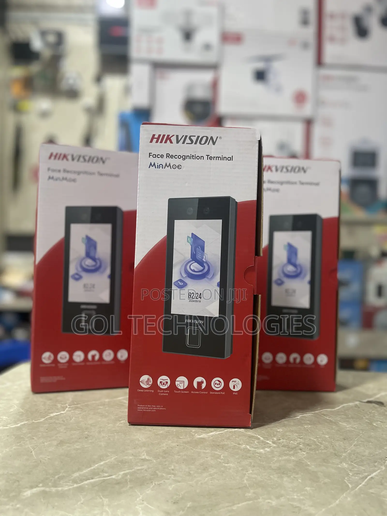 Hikvision Access Control Terminal Face Recognition Minmoe Waterproof
