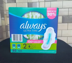 Always Ultra Thin Pad - 92 Pack