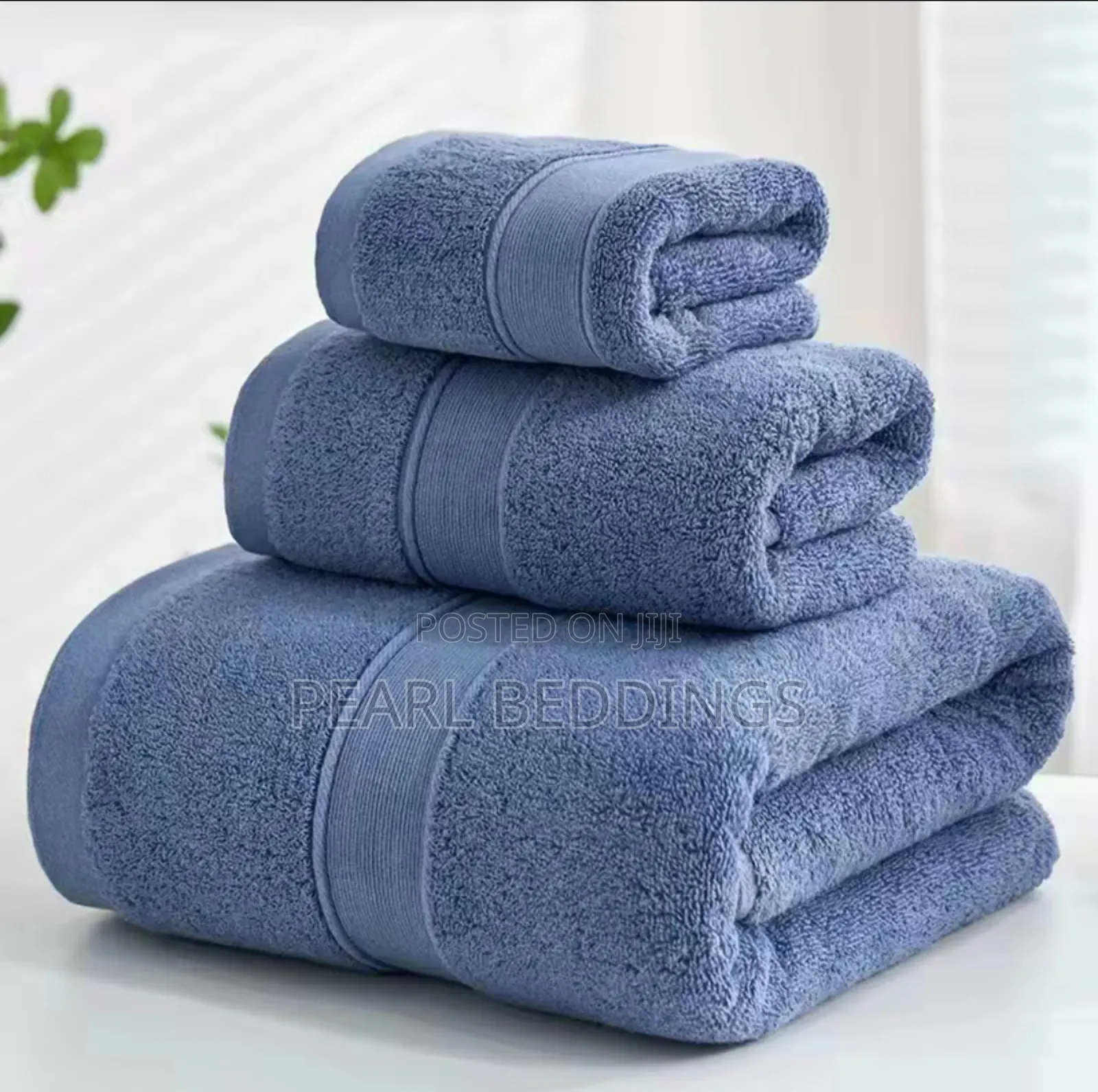 Quality 3pcs 1 Bath Towel and 2 Hand Towels Set Available in Colors