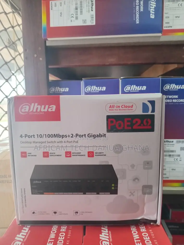 Dahua 4 Ports-poe Switch