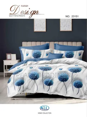 Luxurious Egyptian Cotton 7pcs Reversible Duvet Set Available
