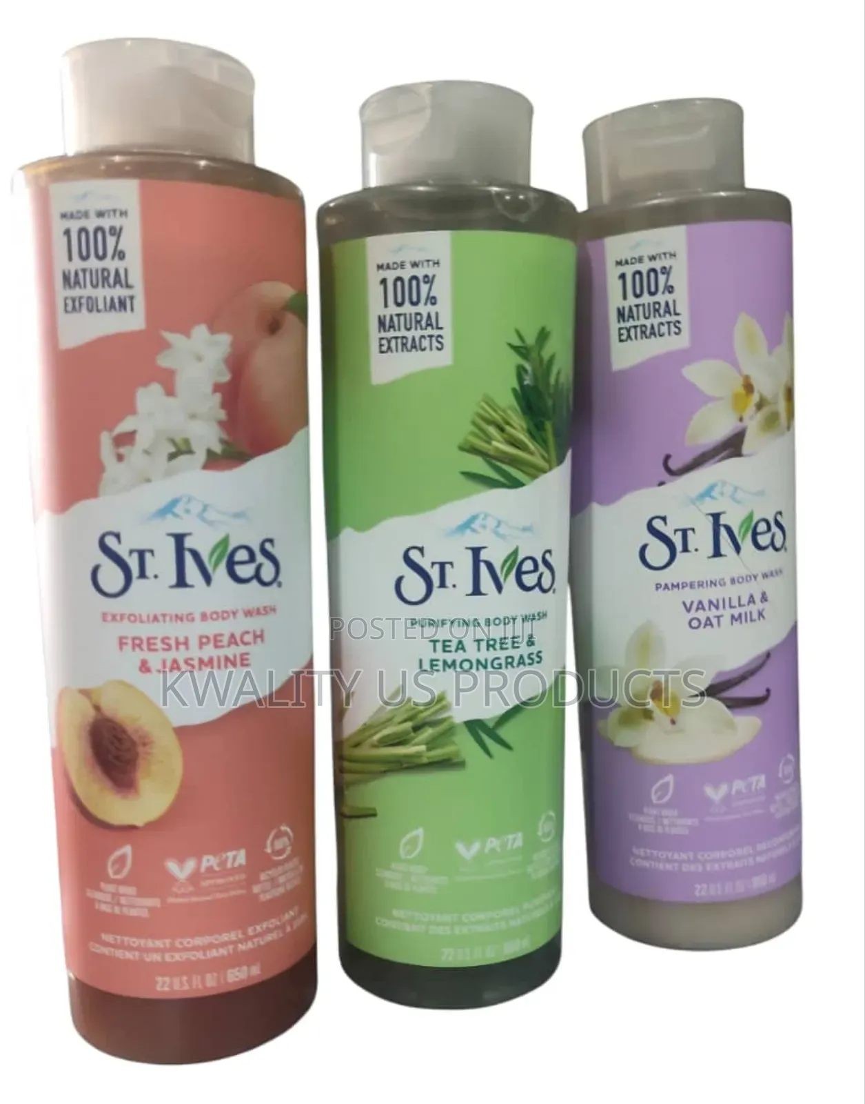 St. Ives Body Wash - 650ml