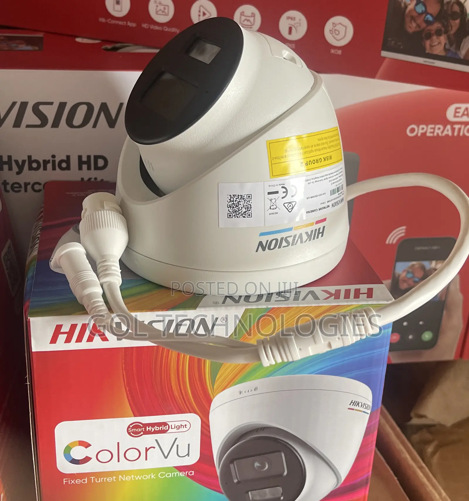 Hikvision Ds-2cd1327g2h-Liuf/SRB 2mp Colorvu Turret Network Camera
