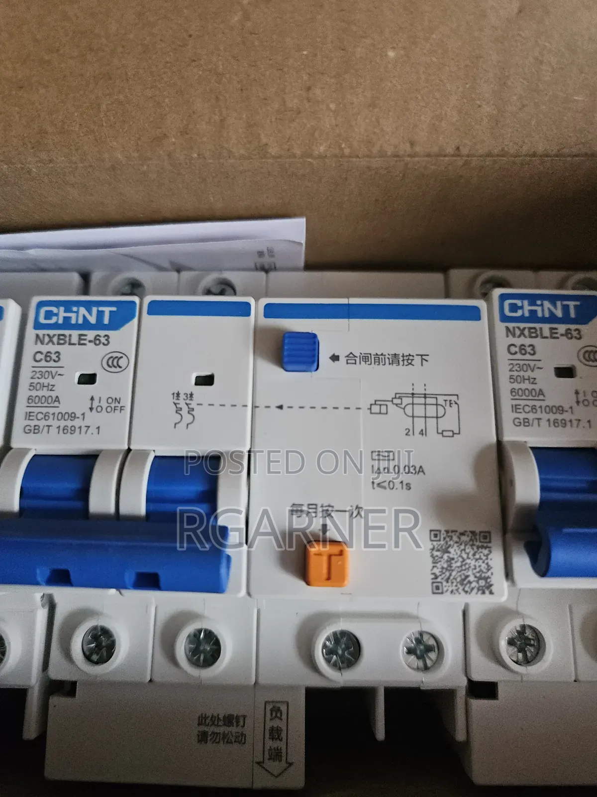Rcbo(Residual Current Breaker With Overcurrent Protection)63a
