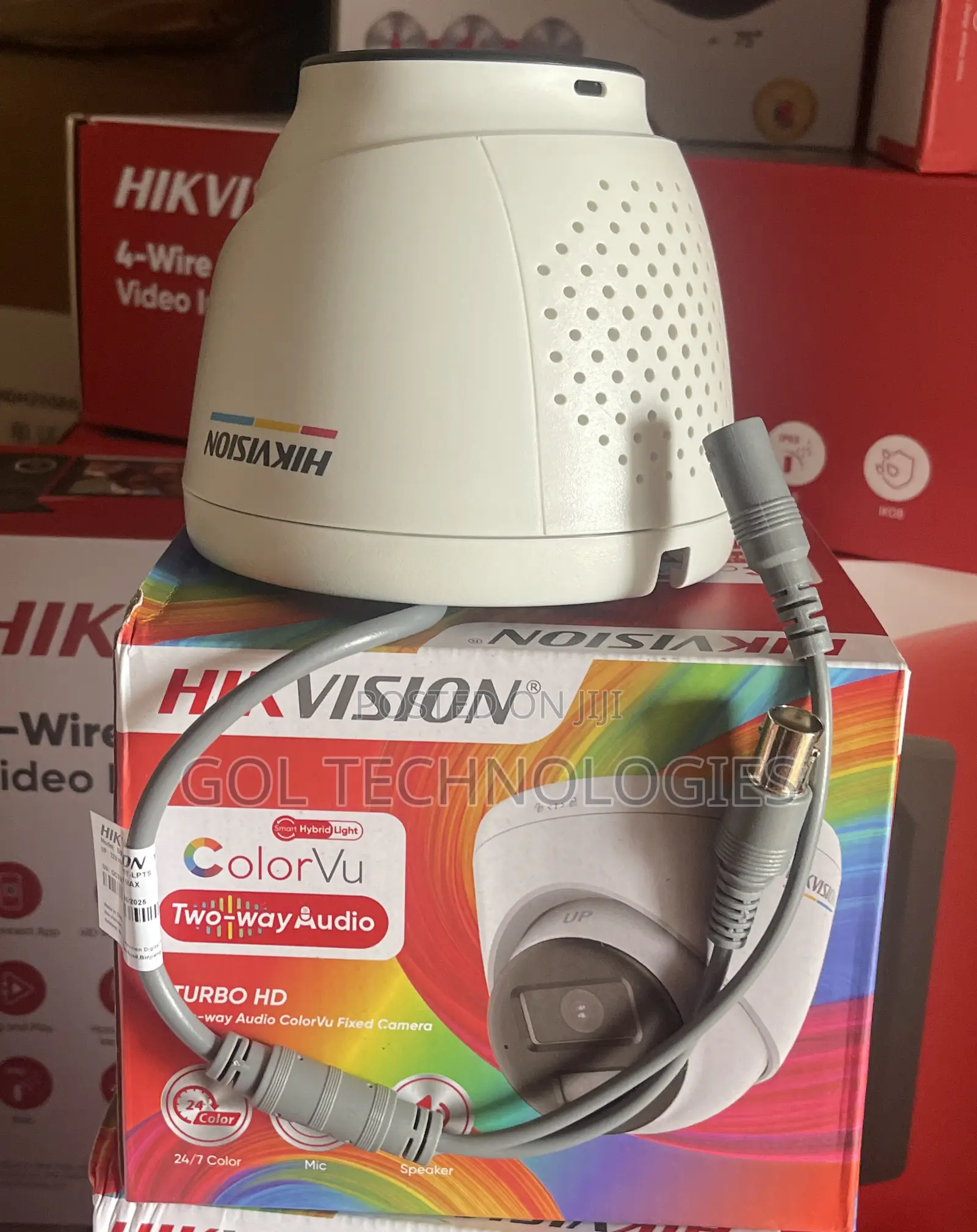 Hikvision Ds-2ce72df0t-LPTS New 2mp Two Way Audio Fixed Turret Camera