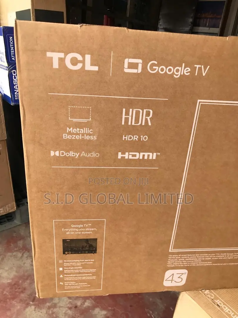 TCL 43-Inch 43s5k Qled Google Tv