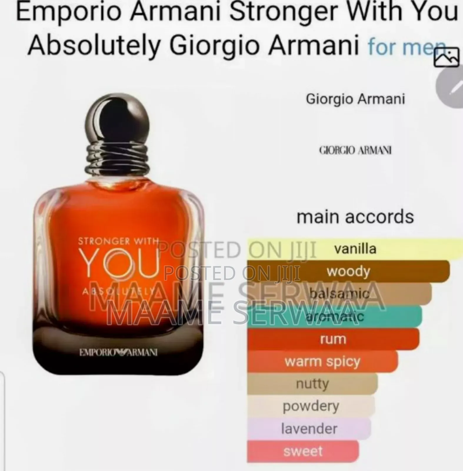 Stronger With You Absolutely by Giorgio Armani