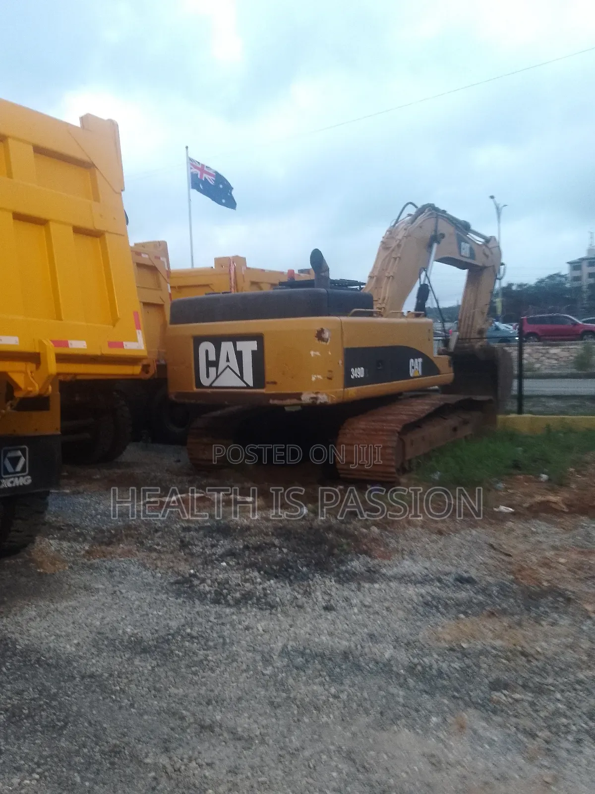 Cat 349d for Stone Excavation, Foreign Used, 4sale
