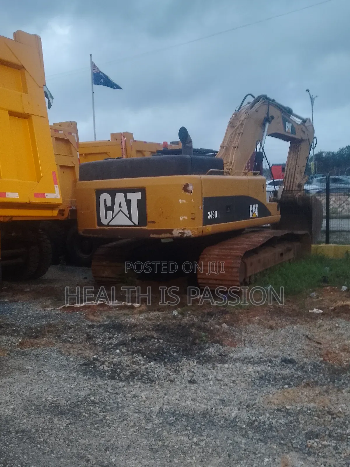 Cat 349d for Stone Excavation, Foreign Used, 4sale